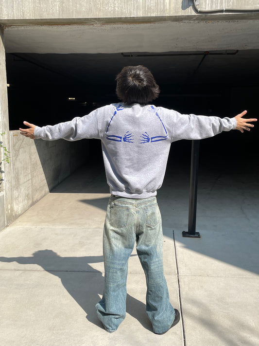 Long Sleeve "Skeleton Hug" Sweater